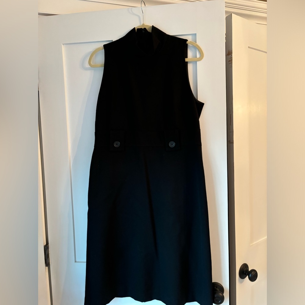 Banana Republic black sheath size 14